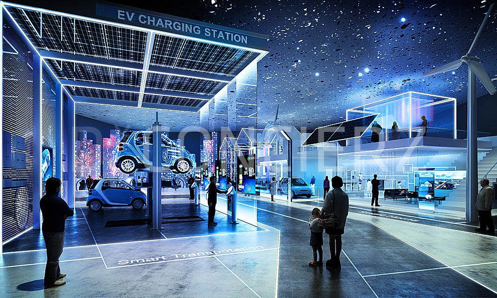 產(chǎn)業(yè)園展廳設計